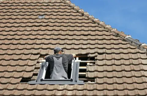 Pose de velux - Verdille
